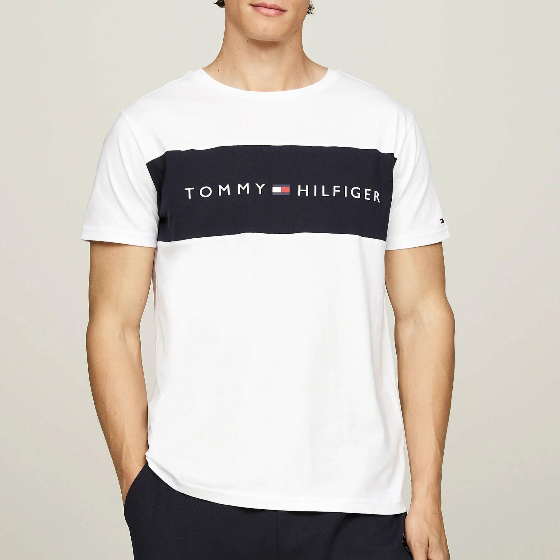 TSHIRT TOMMY HILFIGER MC COLOR BLOCK