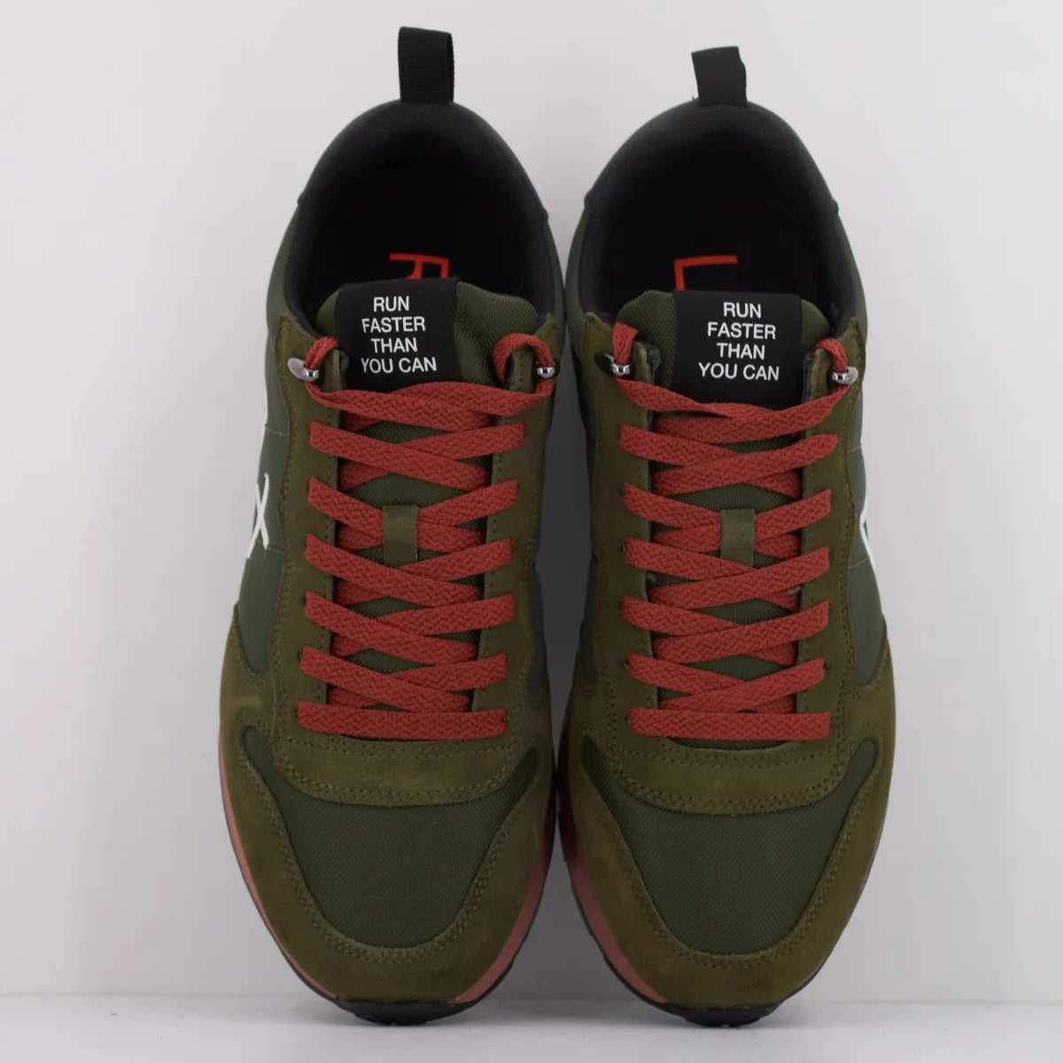 SCARPE SUN68 TOM SNAKE MILITARE SCURO