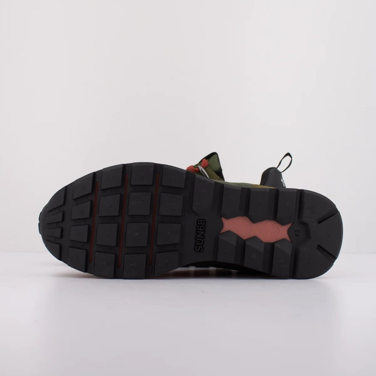 SCARPE SUN68 TOM SNAKE MILITARE SCURO