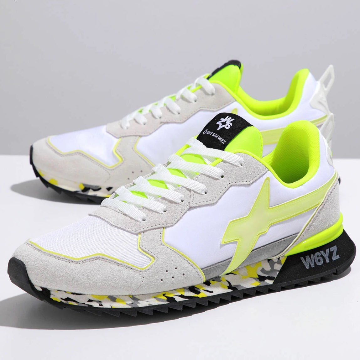 SCARPE WIZZ W6YZ JET M BIANCO GIALLO FLUO