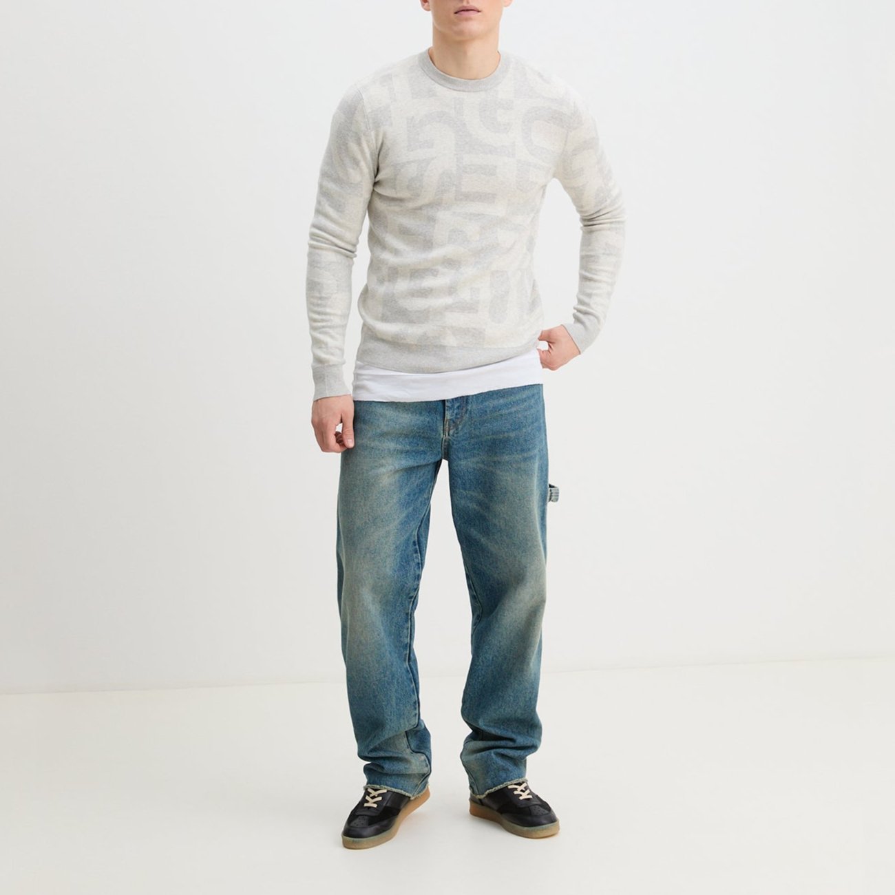 MAGLIA GUESS DENNY ALLOVER LOGO