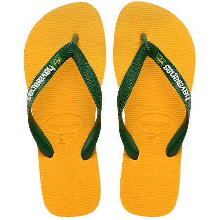 INFRADITO HAVAIANAS BRASIL LOGO POP YELLOW