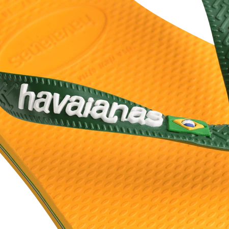 INFRADITO HAVAIANAS BRASIL LOGO POP YELLOW