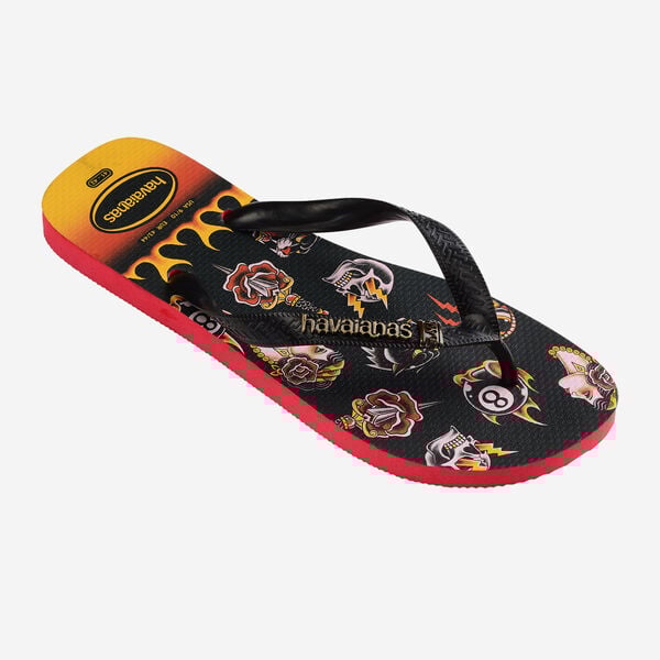 INFRADITO HAVAIANAS TOP TRIBO BLACK BLACK