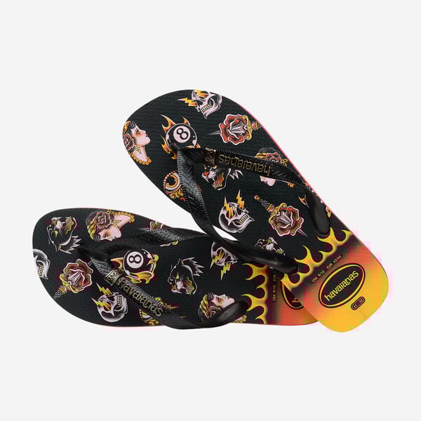 INFRADITO HAVAIANAS TOP TRIBO BLACK BLACK