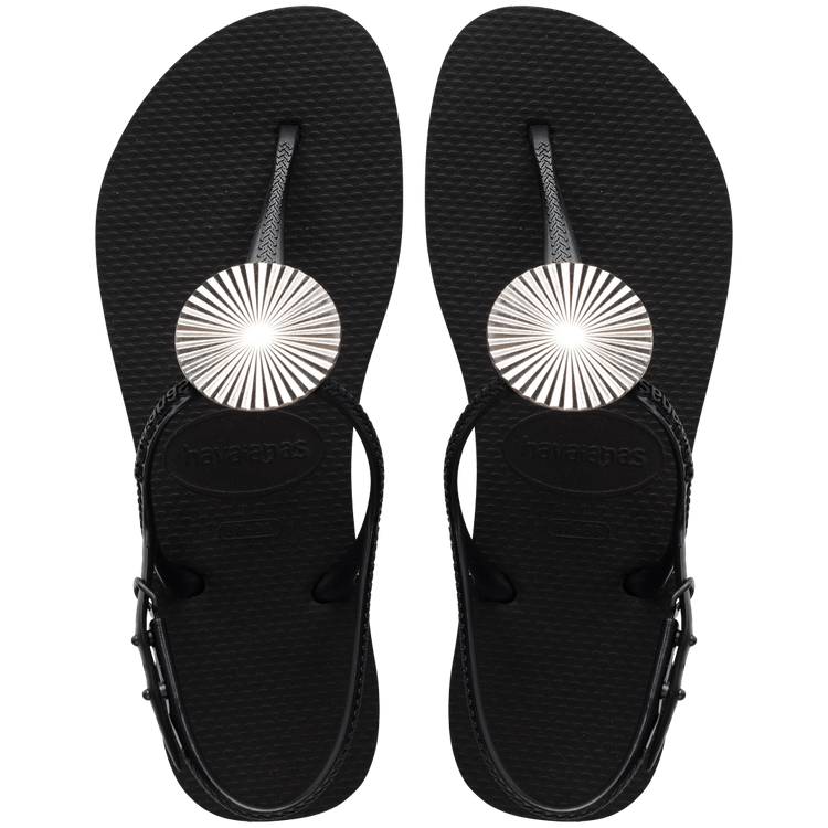 INFRADITO HAVAIANAS METALTWIST BLACK