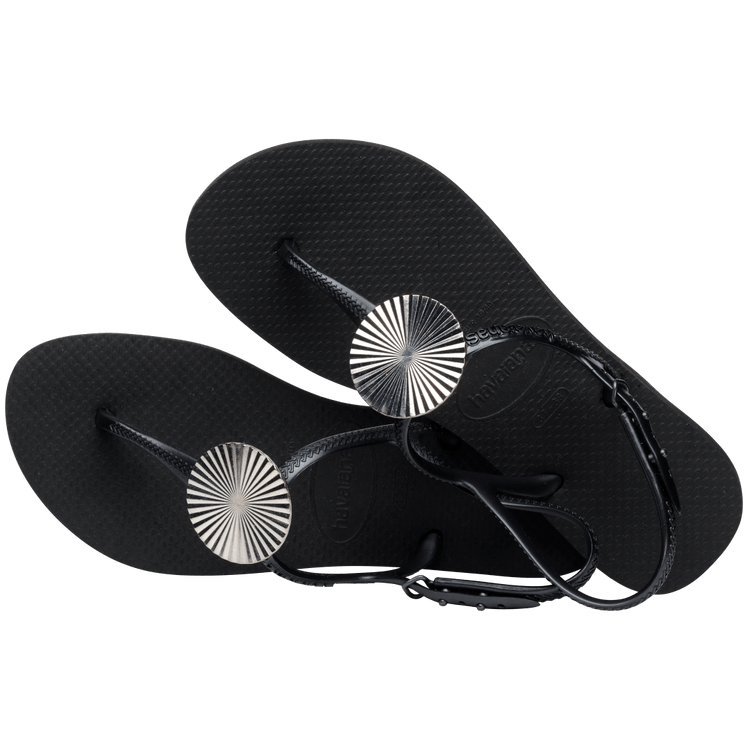 INFRADITO HAVAIANAS METALTWIST BLACK