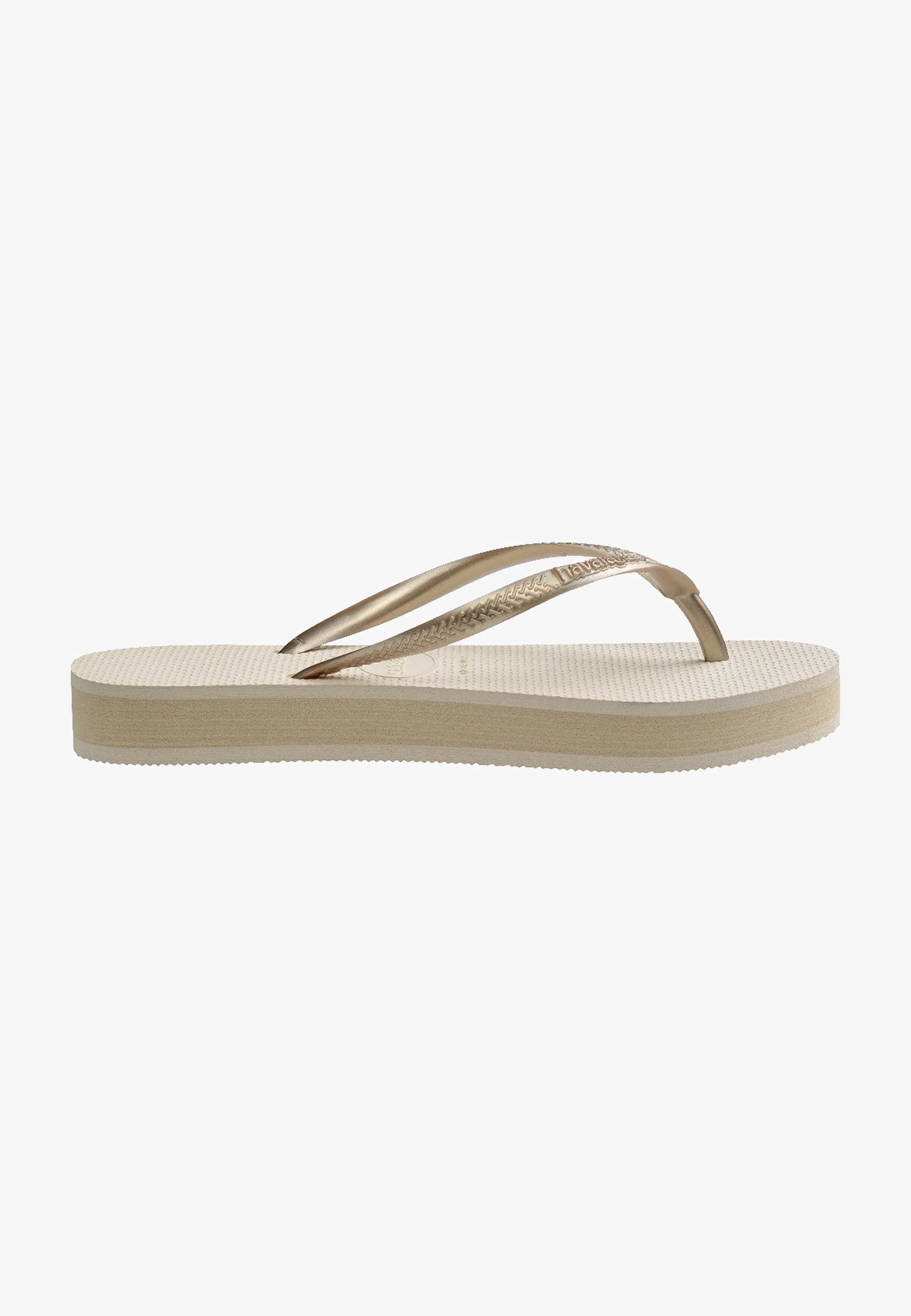 INFRADITO HAVAIANAS SLIM FLATFORM BEIGE