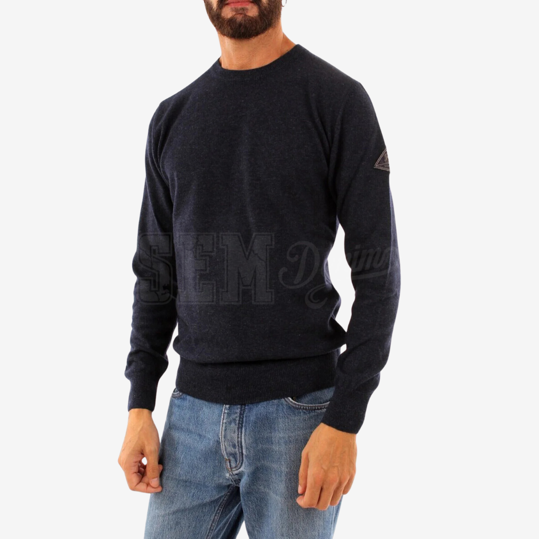 MAGLIA ROY ROGER'S GIROCOLLO COTT.