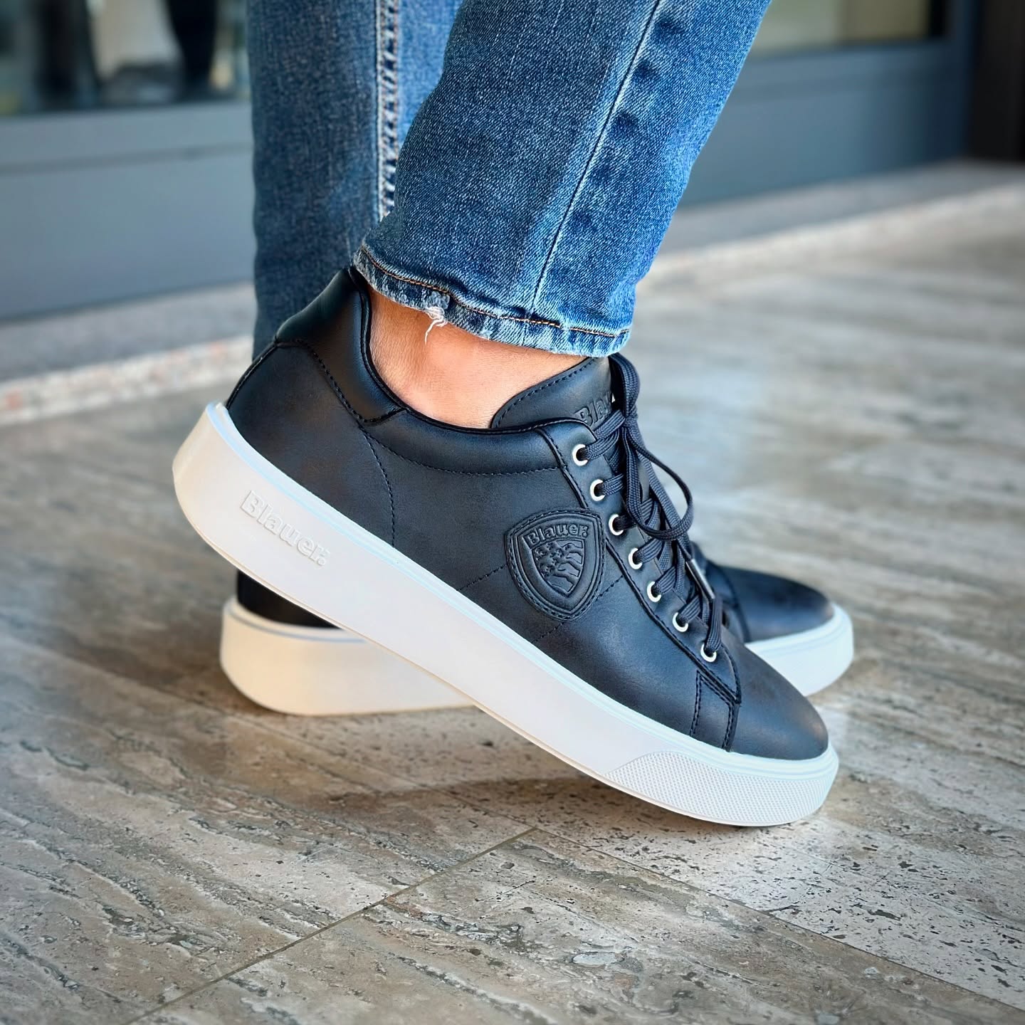 SCARPE BLAUER BUCK NERO