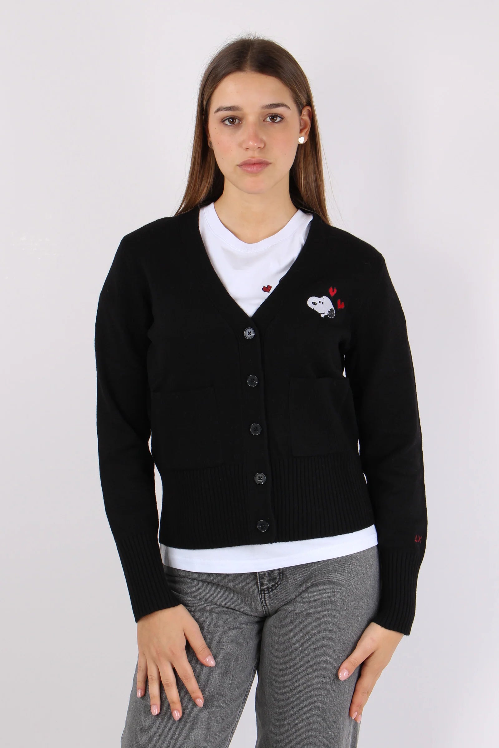 CARDIGAN SUN68 X PEANUTS W SNOOPY OVER