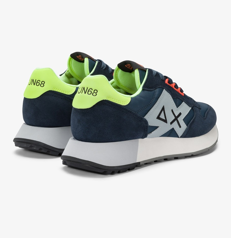 SCARPE SUN68 JAKI 2.0 FLUO BLU