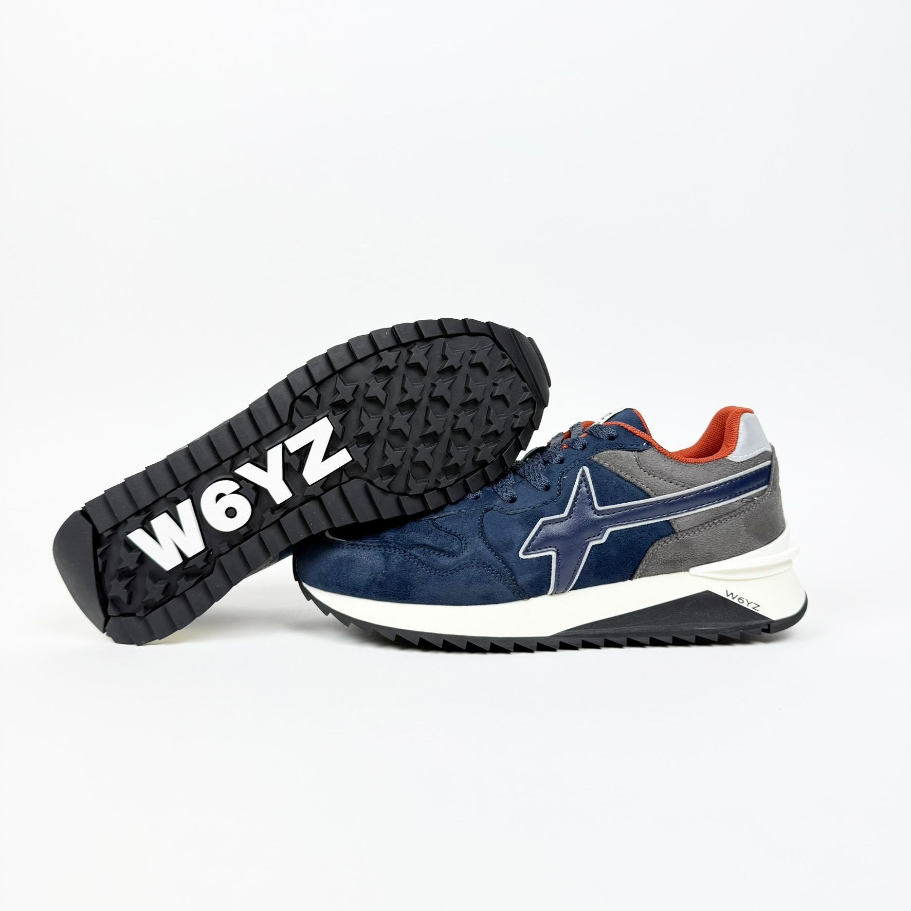 SCARPE WIZZ JUST SAY WIZZ YAK-M. BRUSHED NAVY ANTRACITE