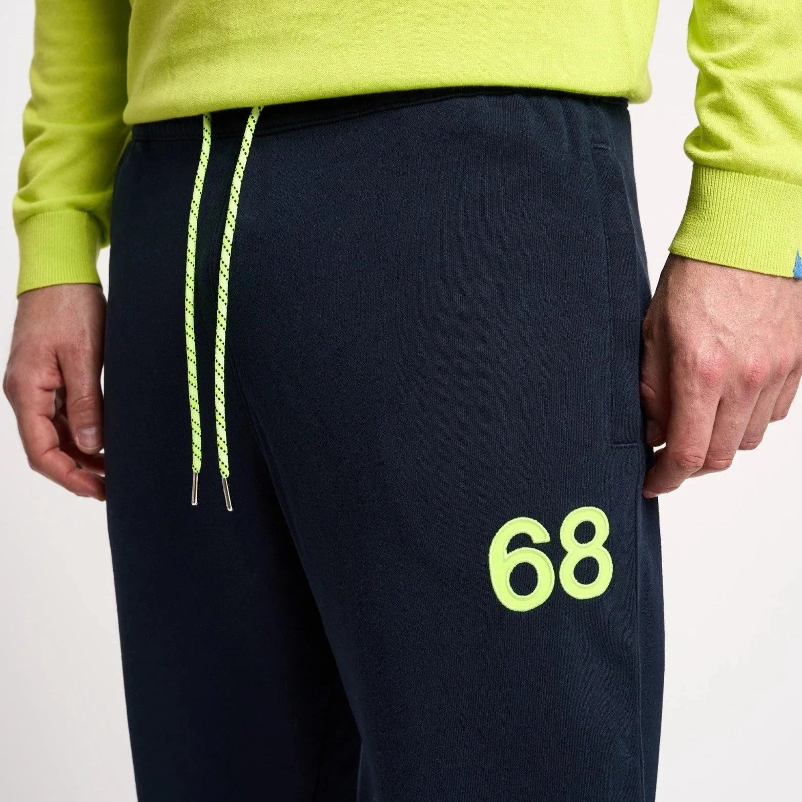 PANTALONE SUN68 FLUO COTT FL