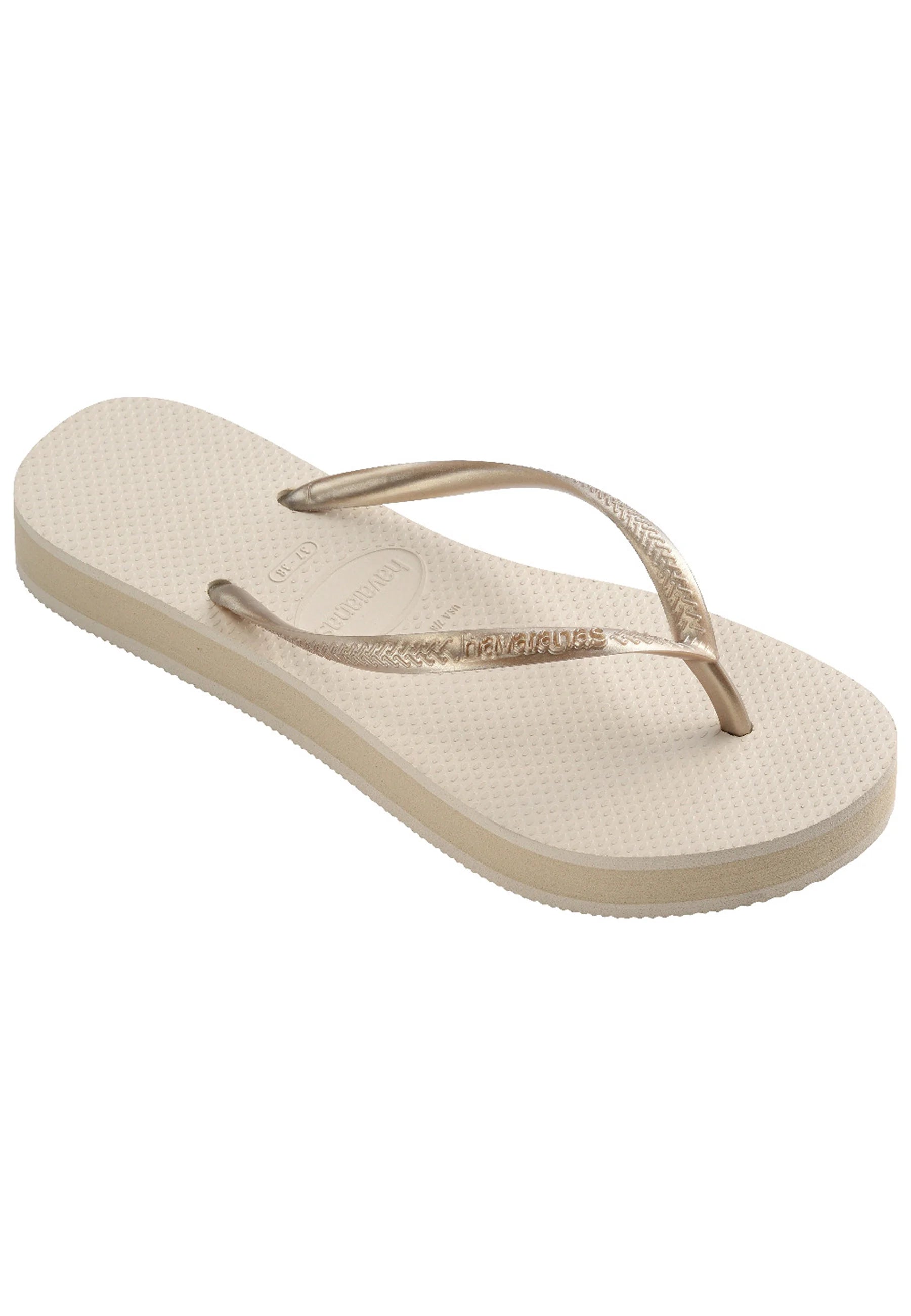 INFRADITO HAVAIANAS SLIM FLATFORM BEIGE