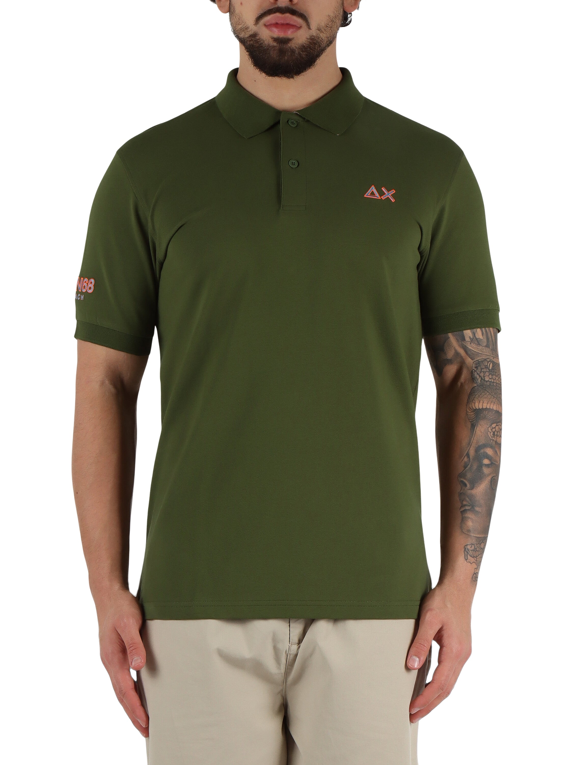 POLO SUN68 JERSEY BEACH