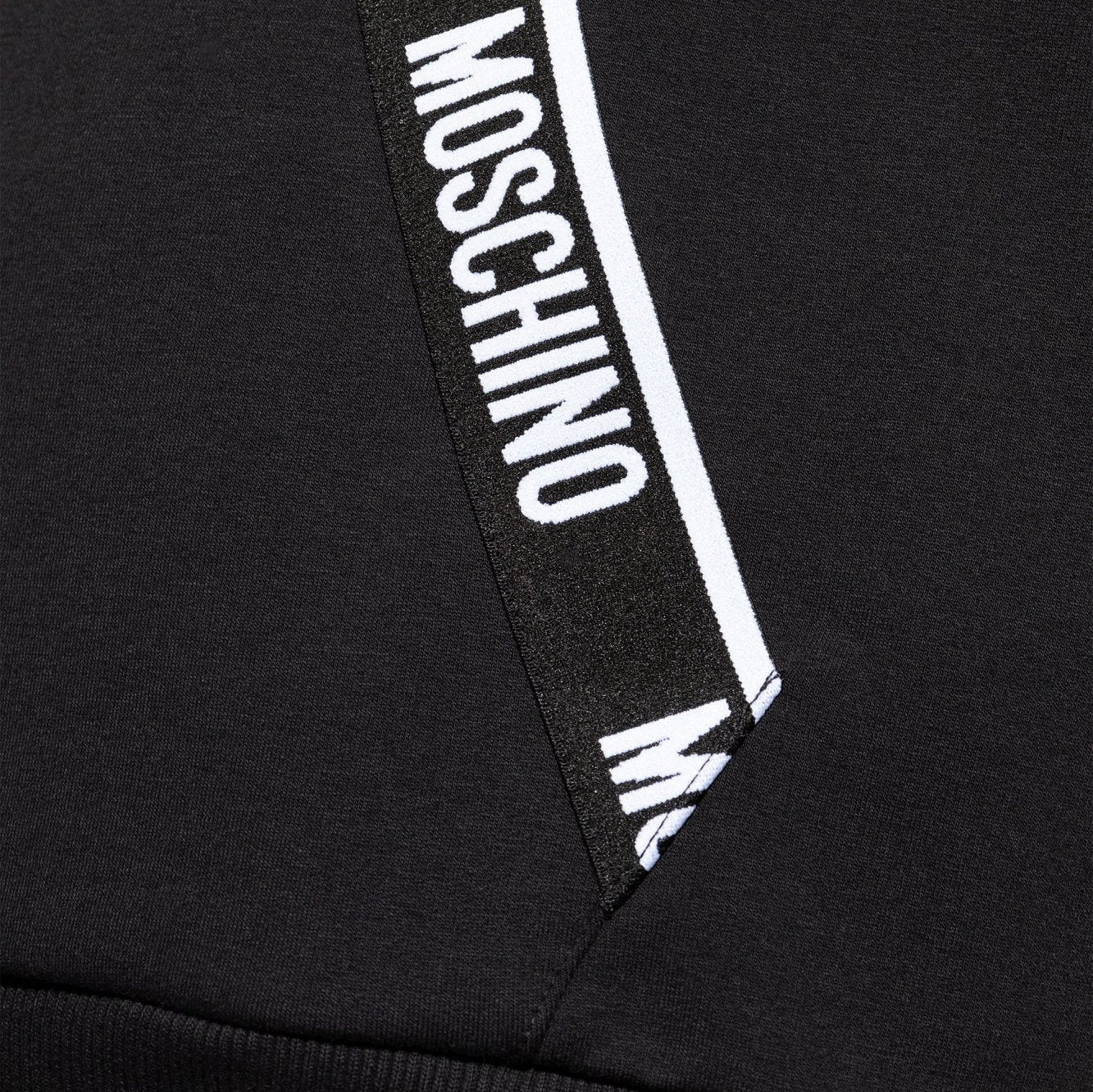 FELPA MOSCHINO CAPPUCCIO STRETCH FLEECE