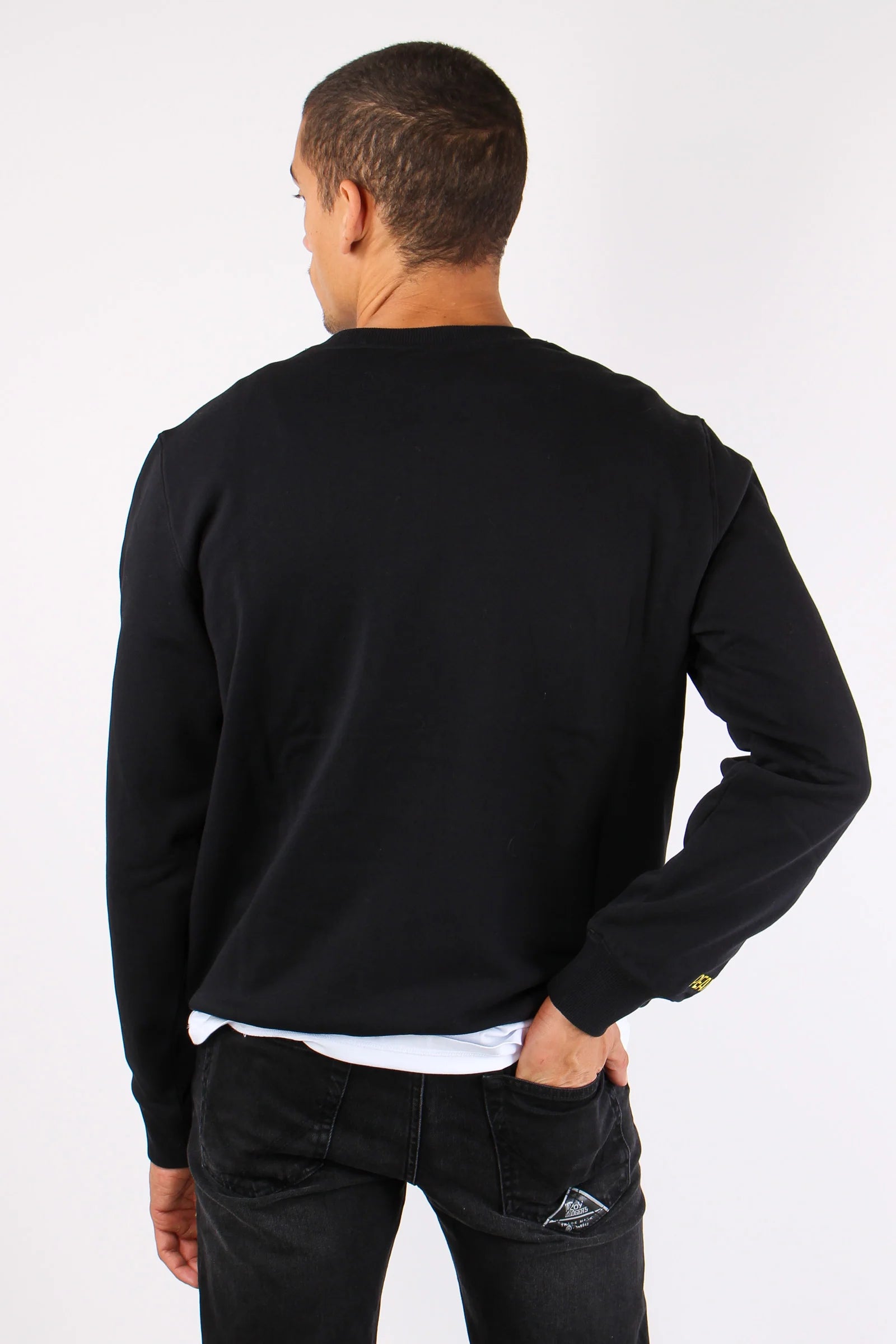 FELPA SUN68 X PEANUTS GIROCOLLO SMALL RICAMO SNOOPY