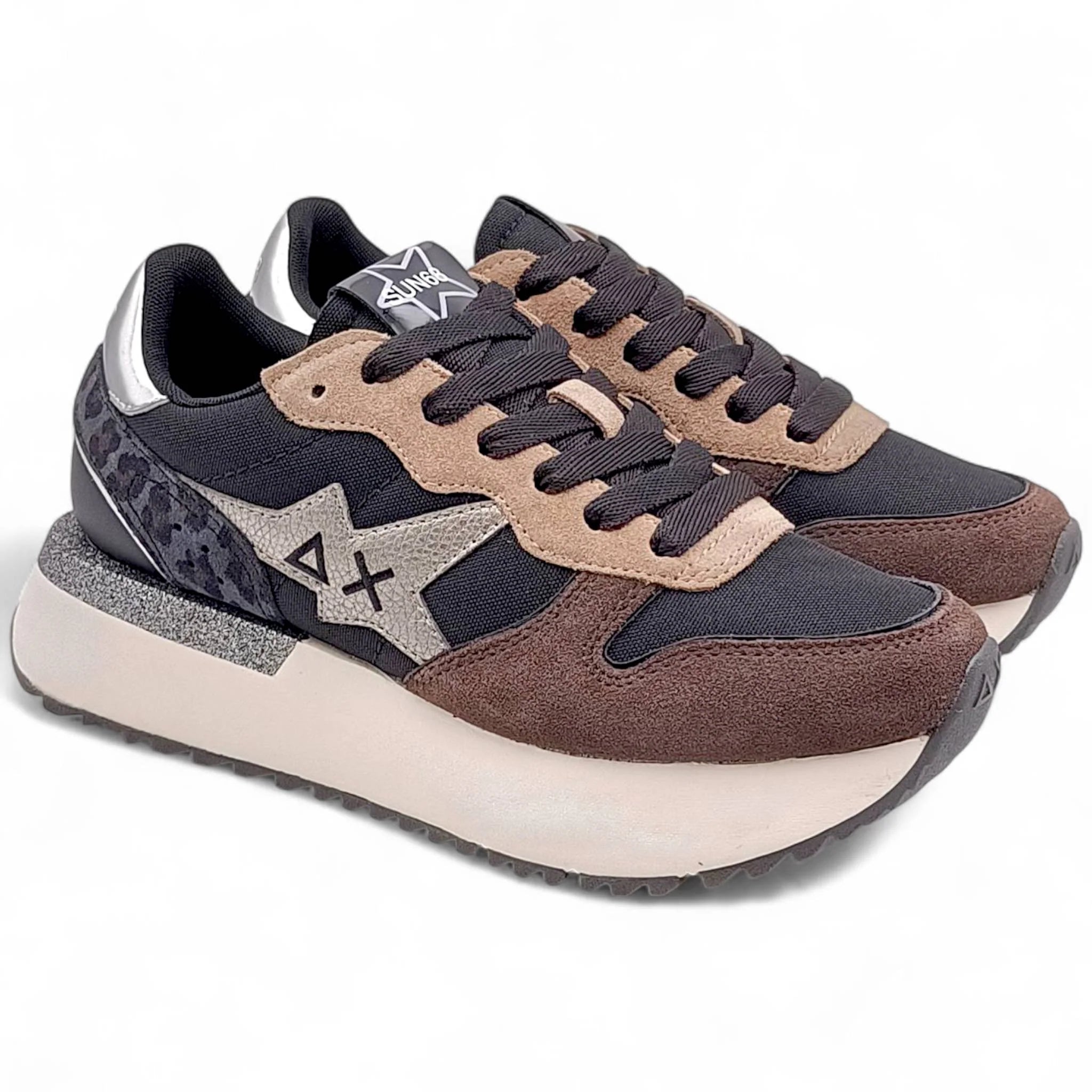 SCARPE SUN68 BIG STARGIRL ANIMALIER