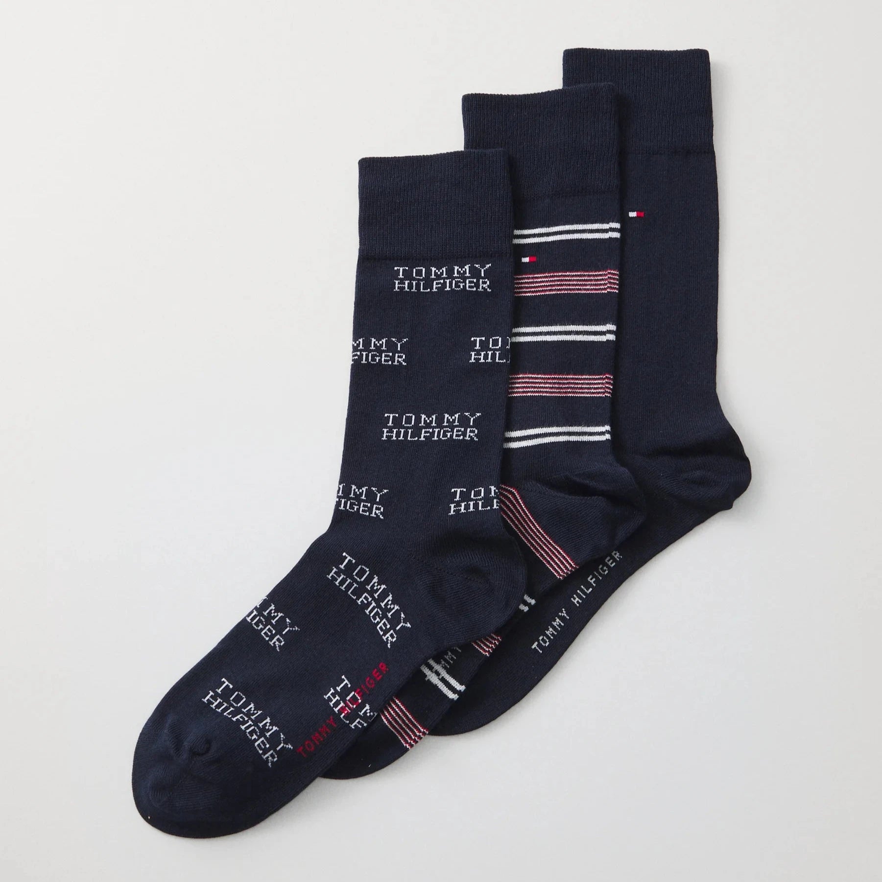 CALZE TOMMY HILFIGER GIFTBOX 3 PAIA