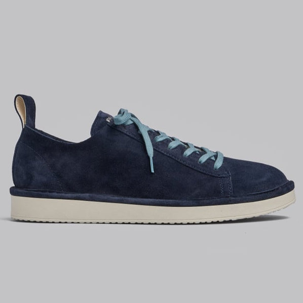 SCARPE PANCHIC P01 LACE-UP SUEDE BLU NOTTE