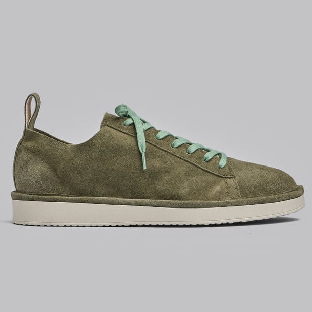 SCARPE PANCHIC P01 LACE-UP SUEDE MILITARY