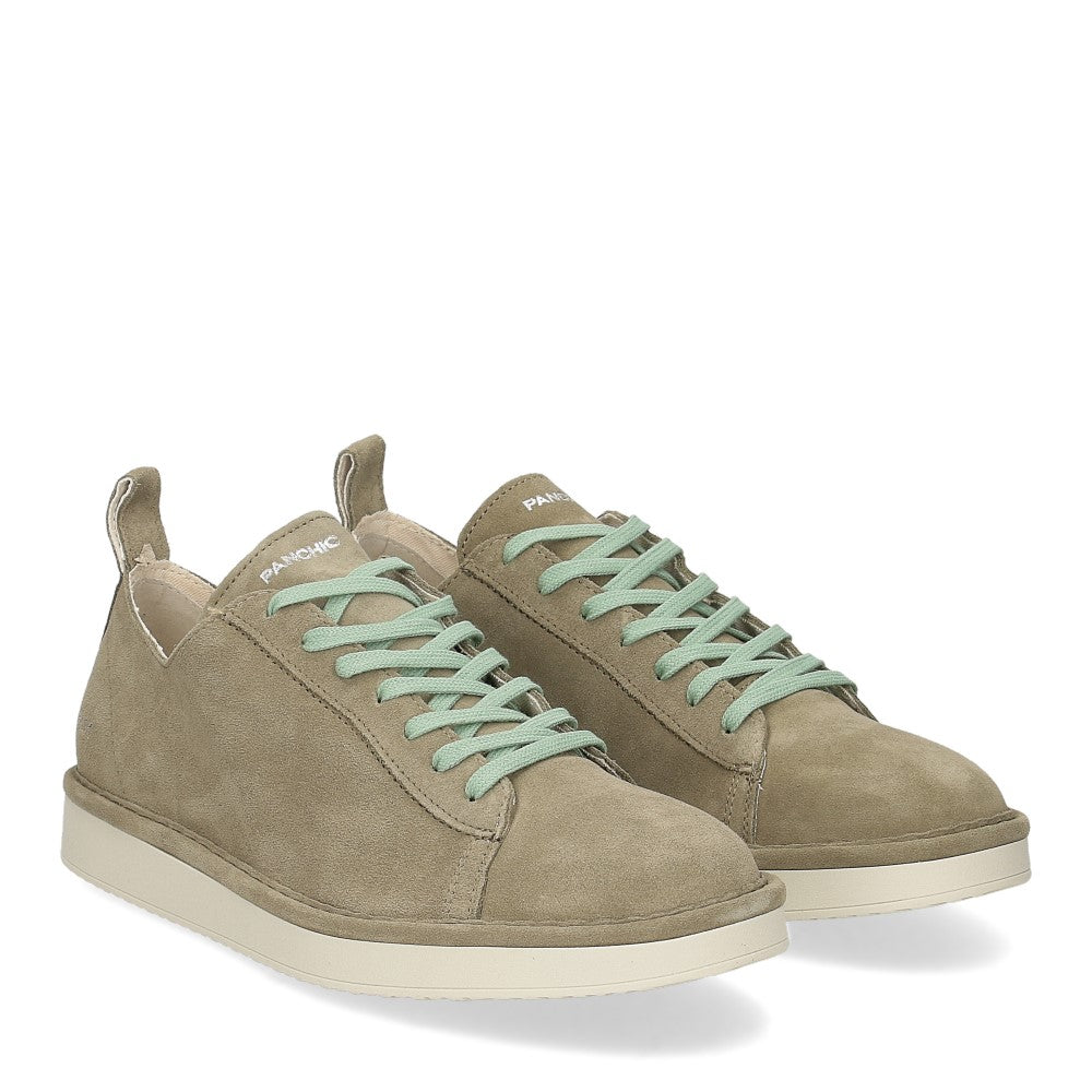 SCARPE PANCHIC P01 LACE-UP SUEDE MILITARY