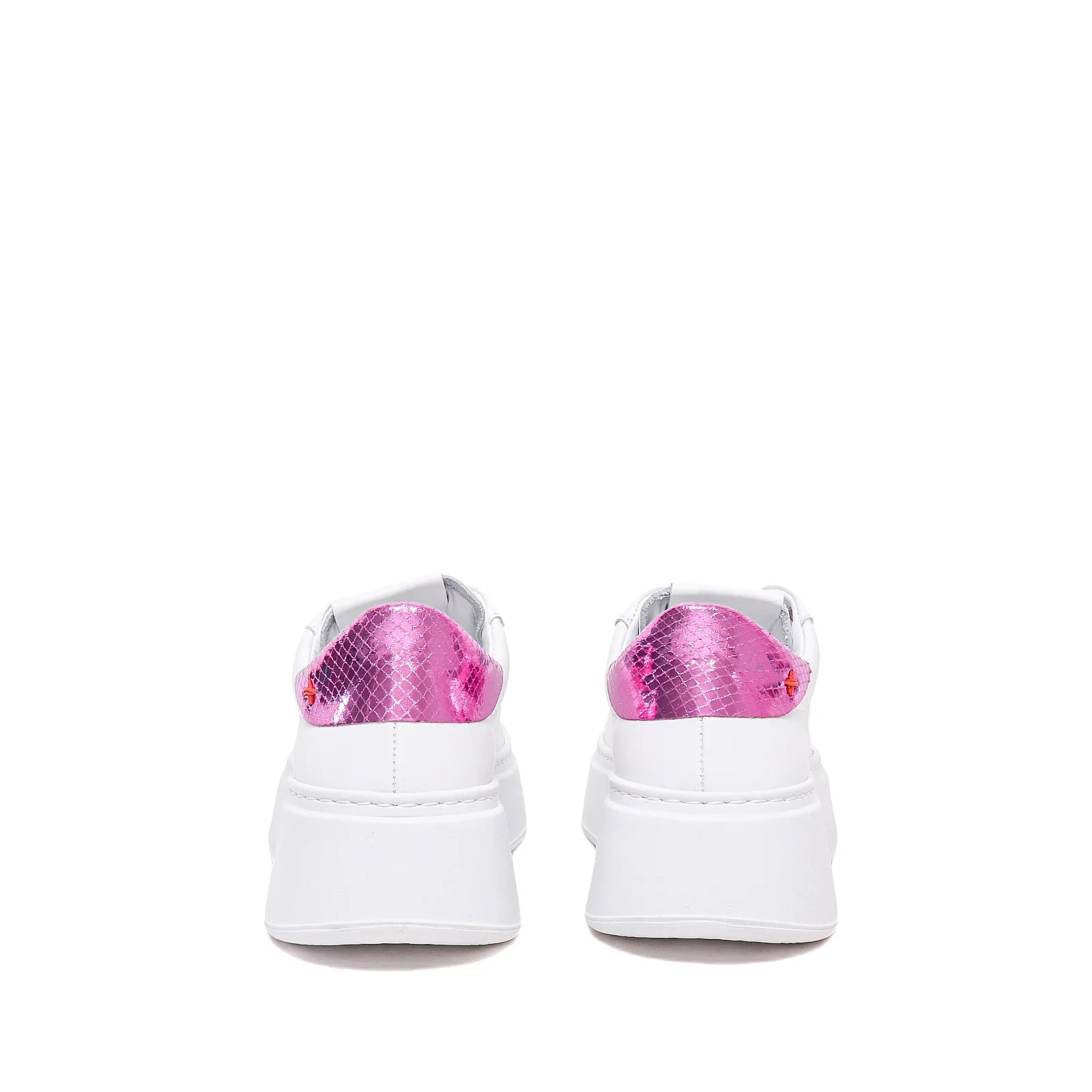 SCARPE GIOPIÙ COMBI BIANCO FUXIA