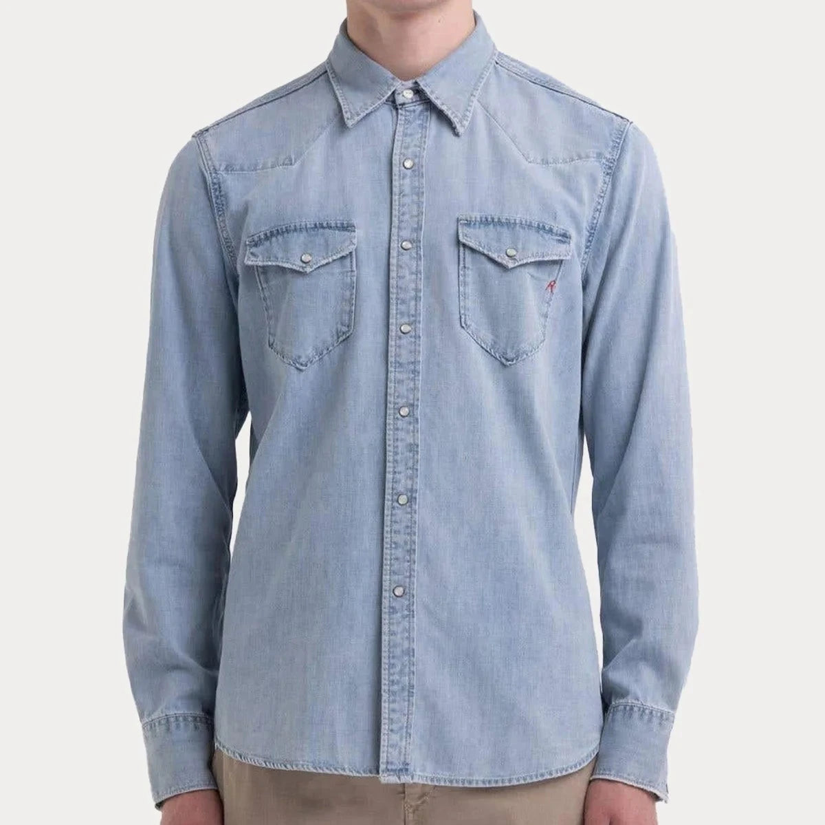 CAMICIA REPLAY AGED 5YEAR IN DENIM