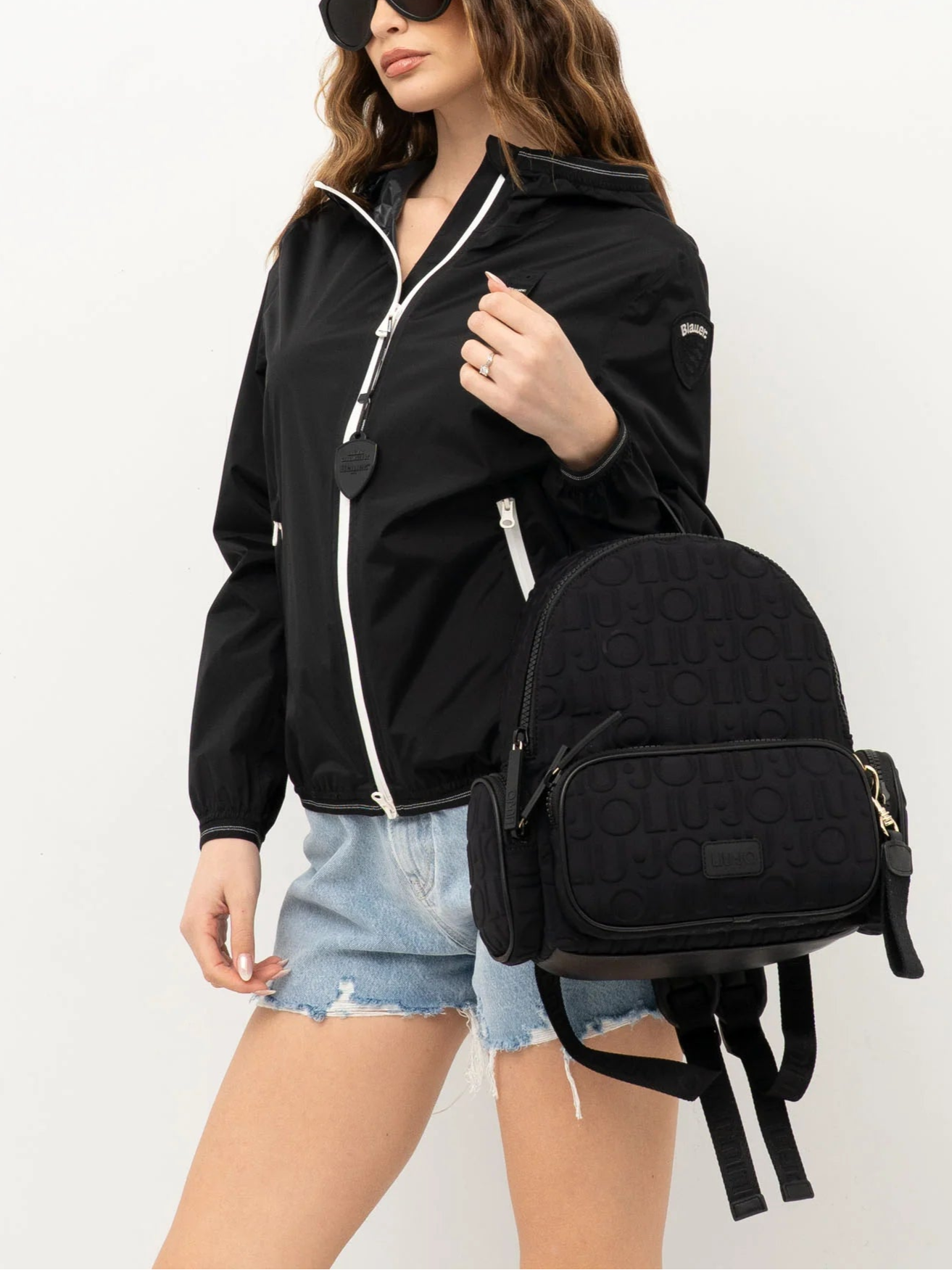 GIUBBINO BLAUER CORTO NASTRATO