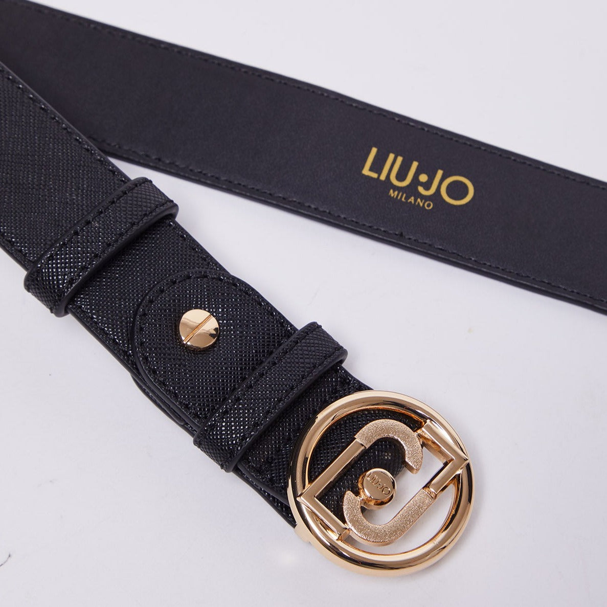 CINTURA LIUJO HIPS 3.5 CM SAFFIANO