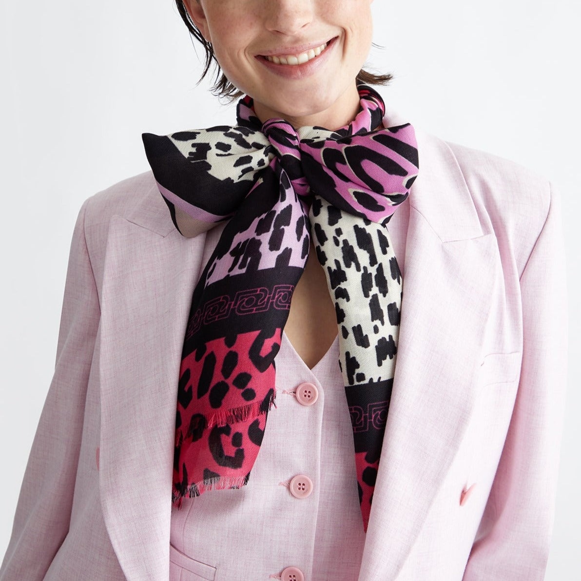 STOLA LIUJO FUNKY ANIMALIER 90X180