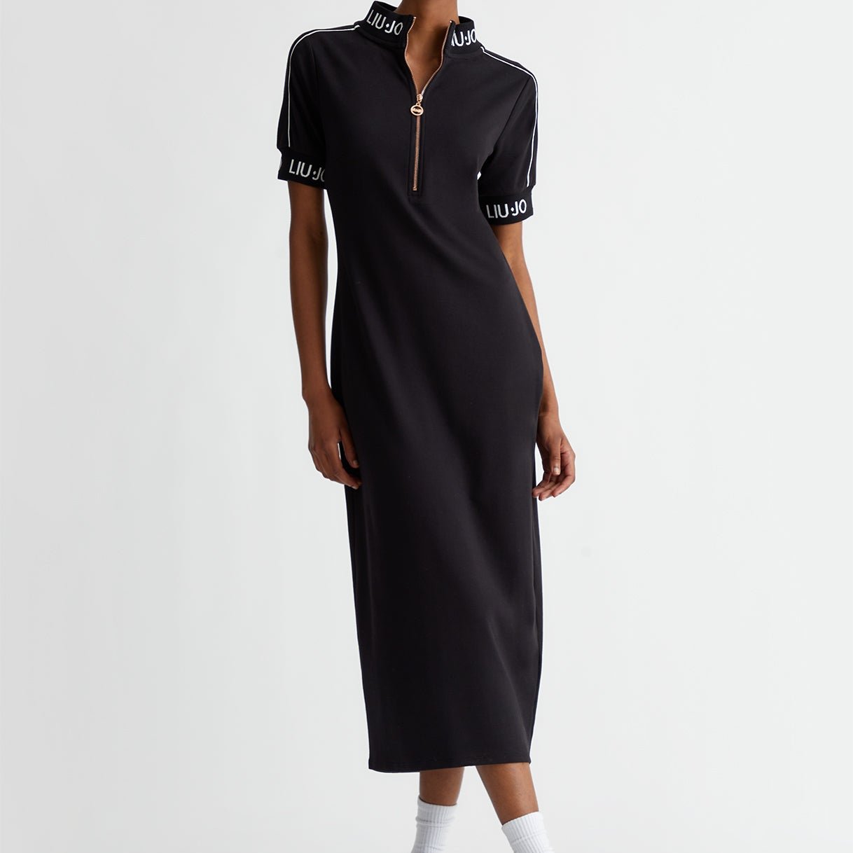 ABITO LIUJO MEZZAZIP LUNGO SPACCO RETRO