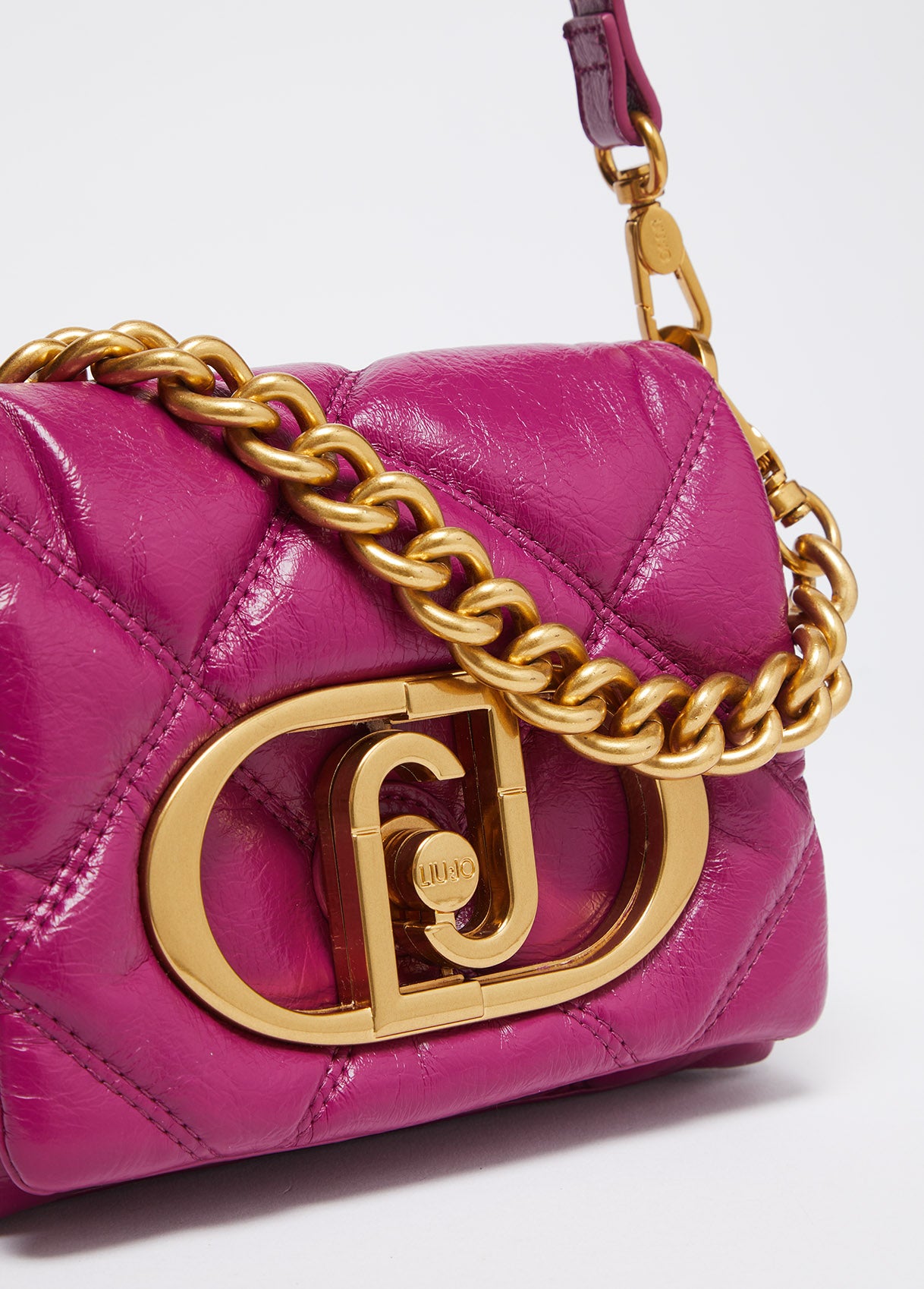 BORSA LIUJO LAPUFFY S PETIT MATELASSÈ VEINS EDITION