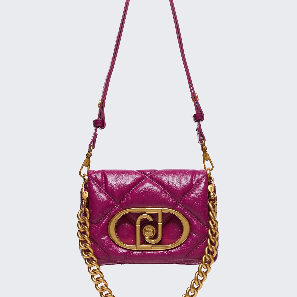 BORSA LIUJO LAPUFFY S PETIT MATELASSÈ VEINS EDITION