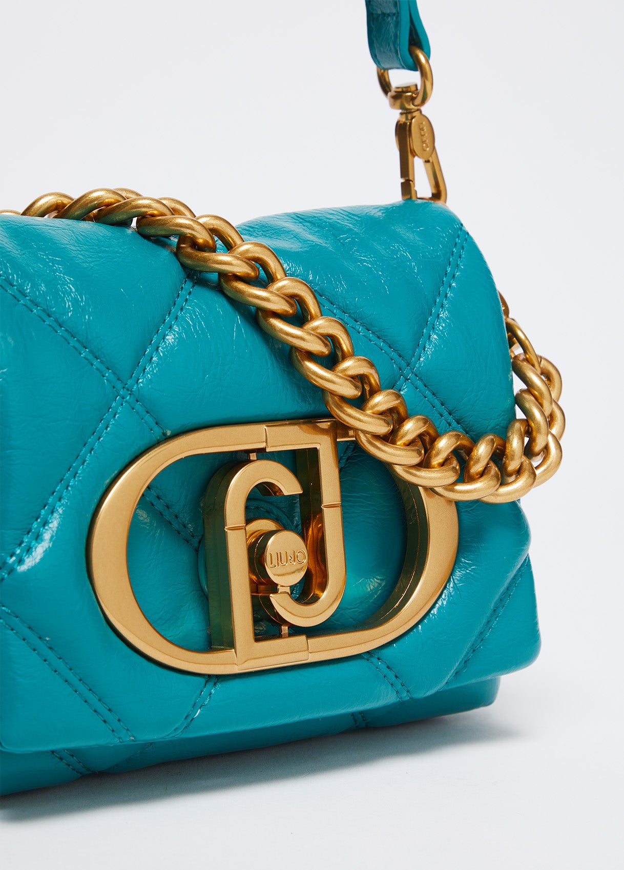 BORSA LIUJO LAPUFFY S PETIT MATELASSÈ VEINS EDITION