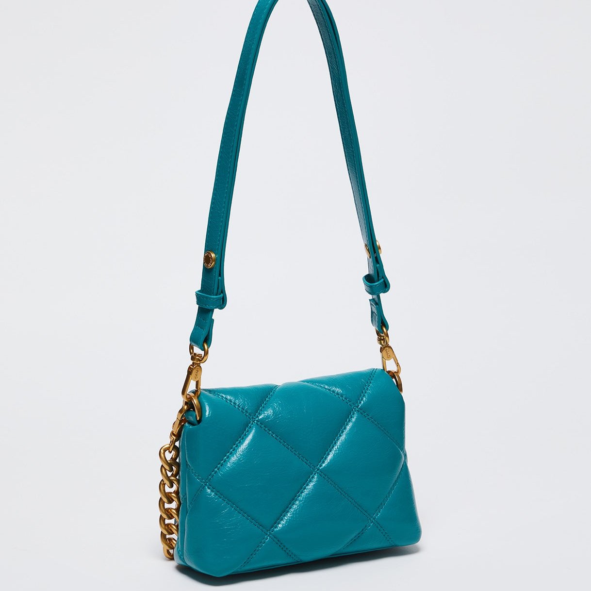 BORSA LIUJO LAPUFFY S PETIT MATELASSÈ VEINS EDITION