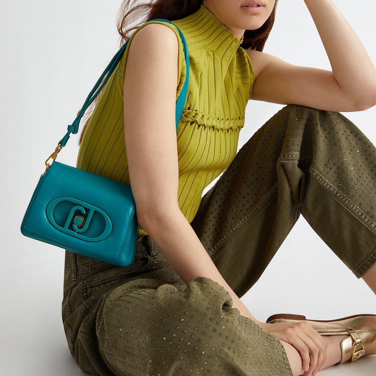 BORSA LIUJO LAPUFFY S PETIT VEINS EDITION