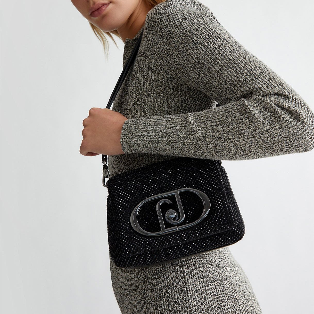 BORSA LIUJO LAPUFFY S PETIT RHINESTONE EDITION