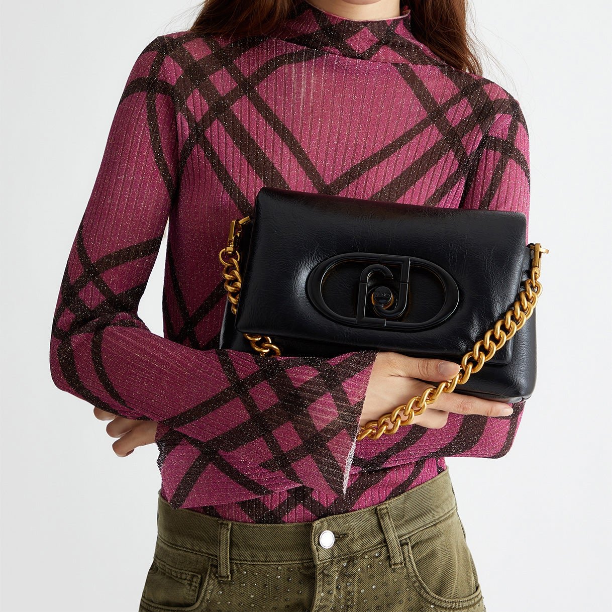 BORSA LIUJO LAPUFFY M VEINS EDITION