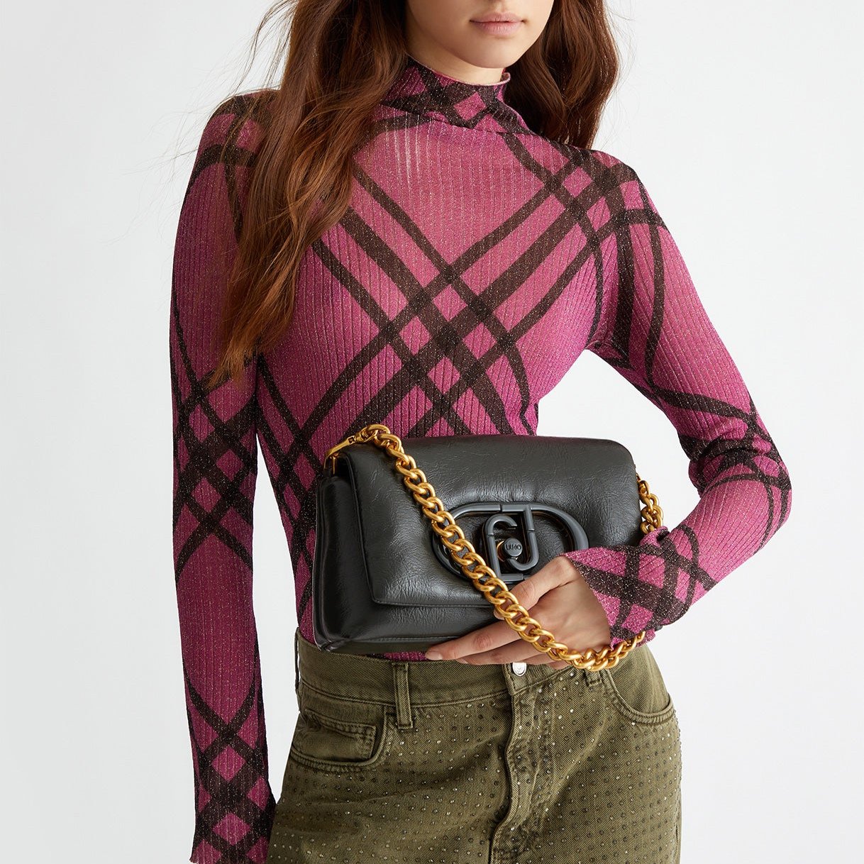 BORSA LIUJO LAPUFFY M VEINS EDITION