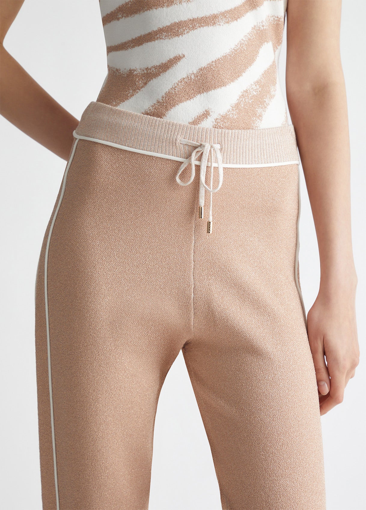 PANTALONE LIUJO IN MAGLIA LUREX