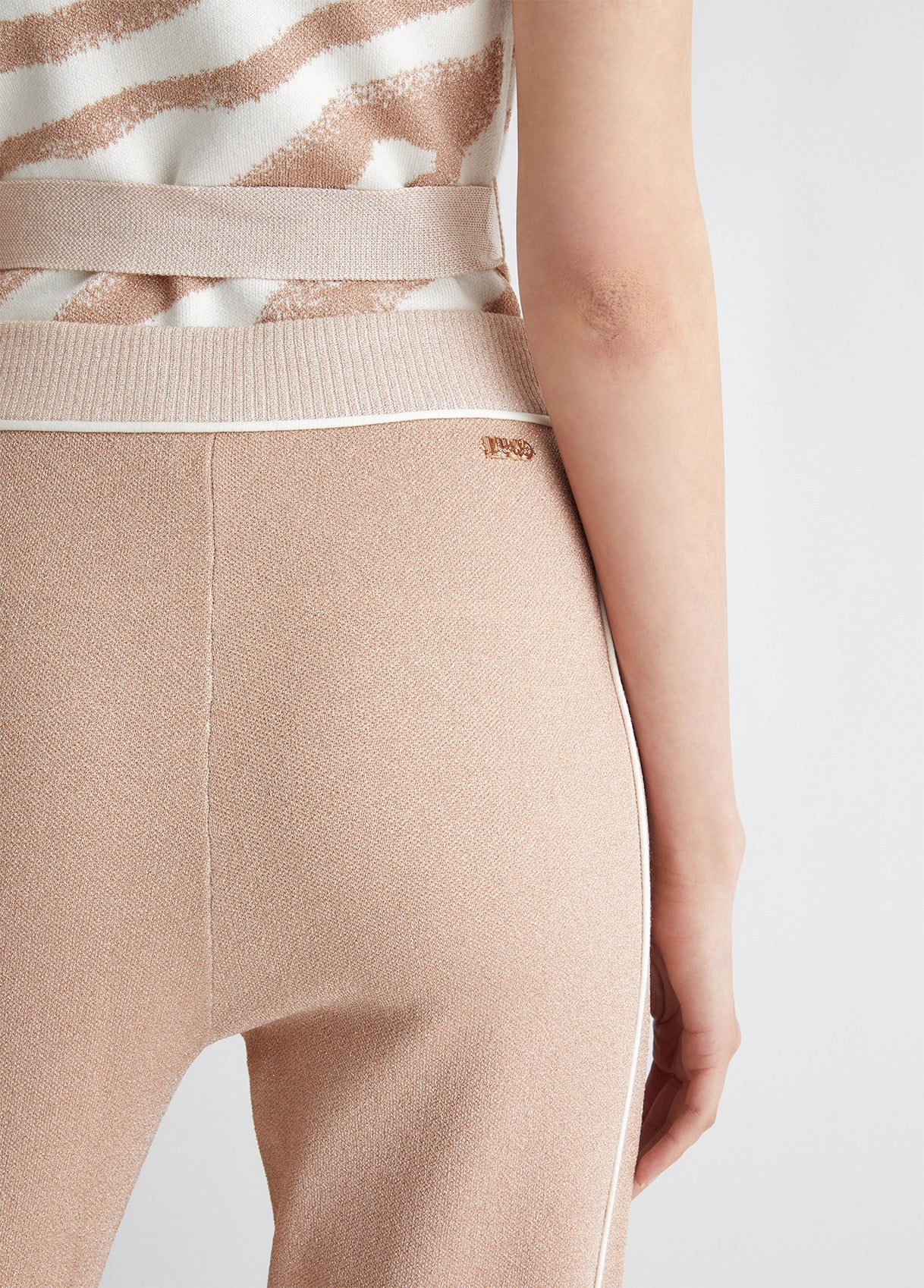 PANTALONE LIUJO IN MAGLIA LUREX