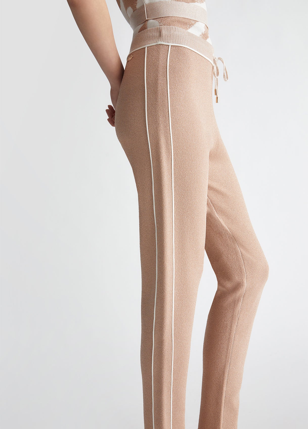 PANTALONE LIUJO IN MAGLIA LUREX