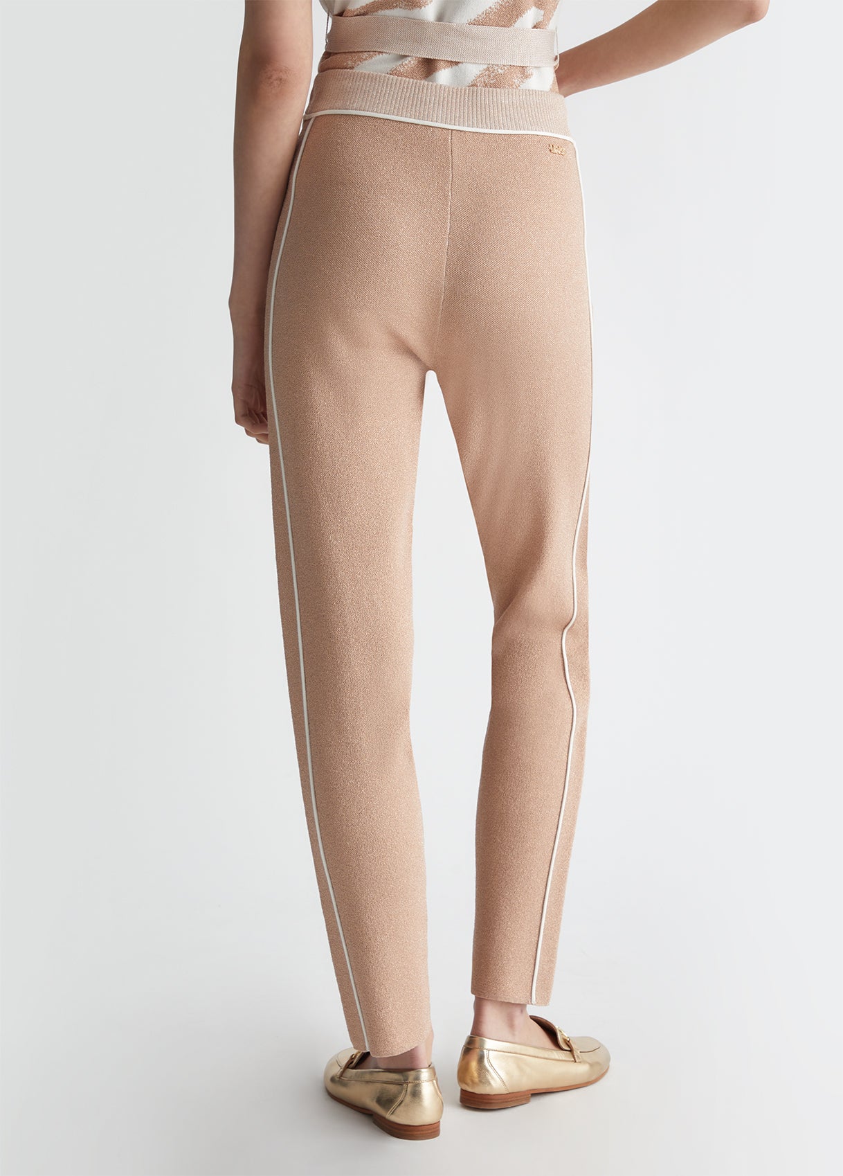 PANTALONE LIUJO IN MAGLIA LUREX
