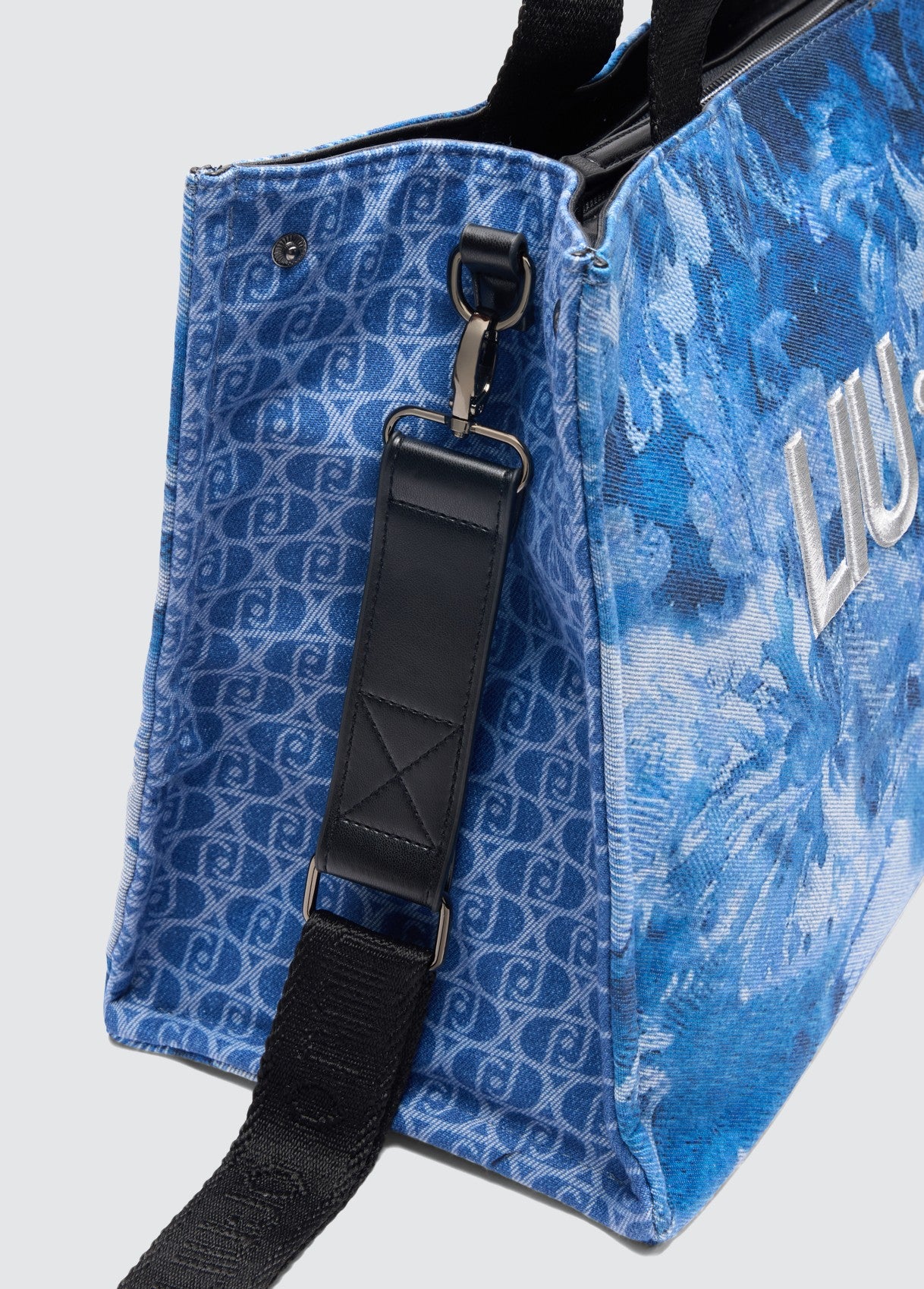 BORSA LIUJO TOTE PRINTED DENIM