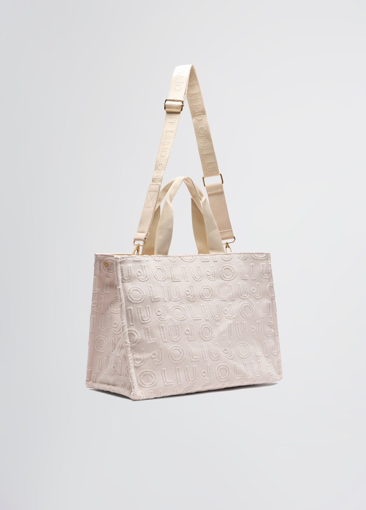 BORSA LIUJO TOTE JAQUARD PLAIN