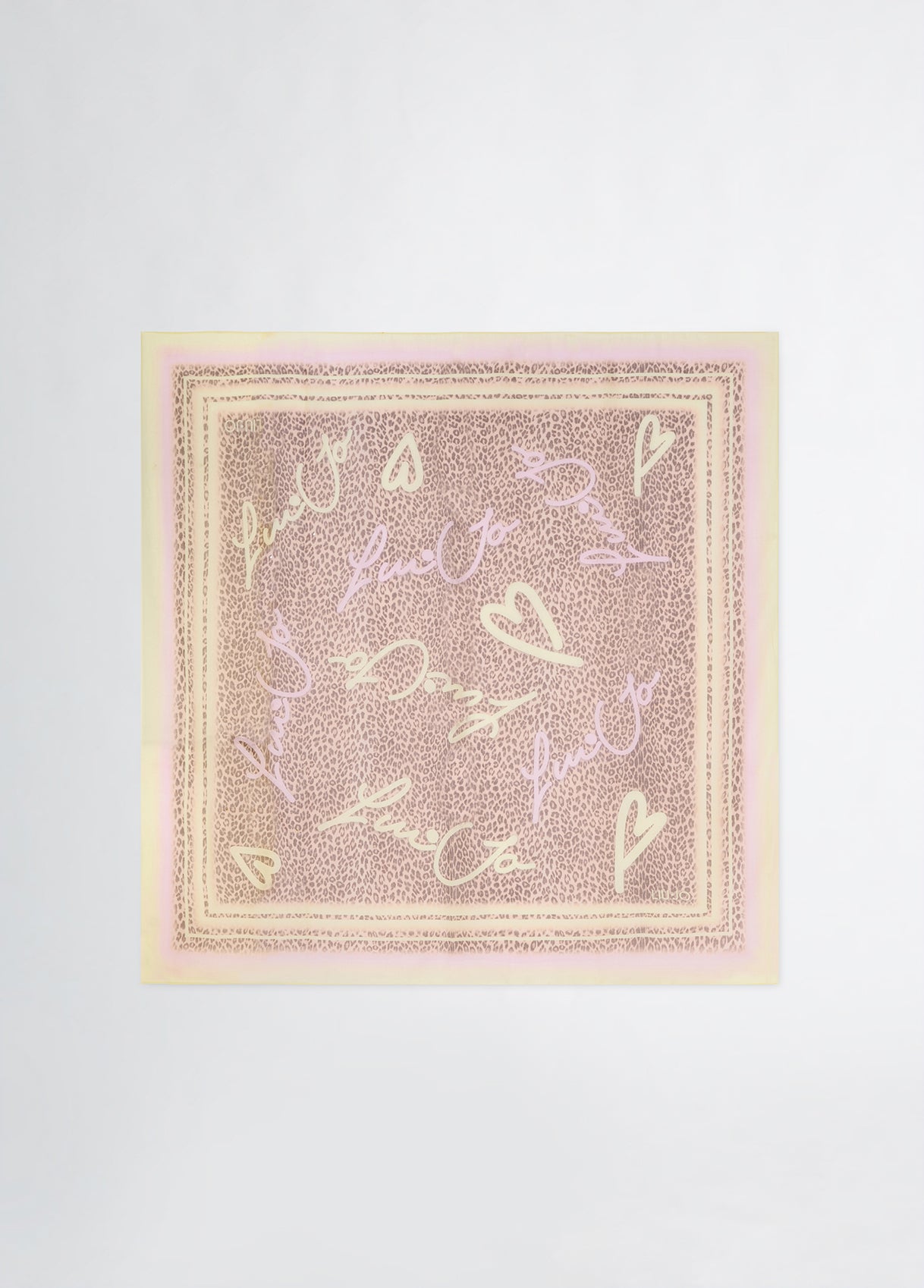 FOULARD LIUJO LEOPARD 120X120