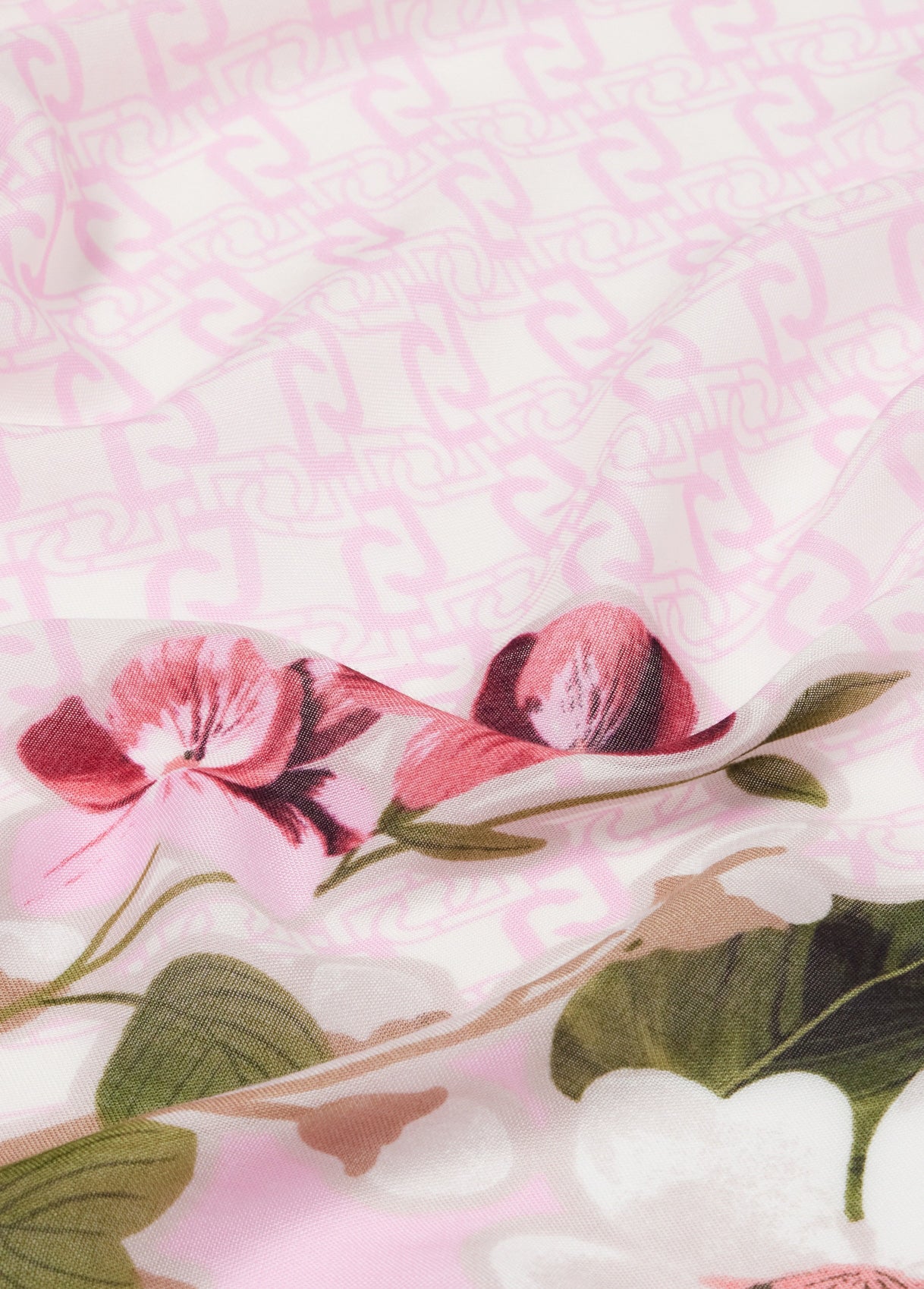 STOLA FOULARD FLOWER RAMAGE 90X180