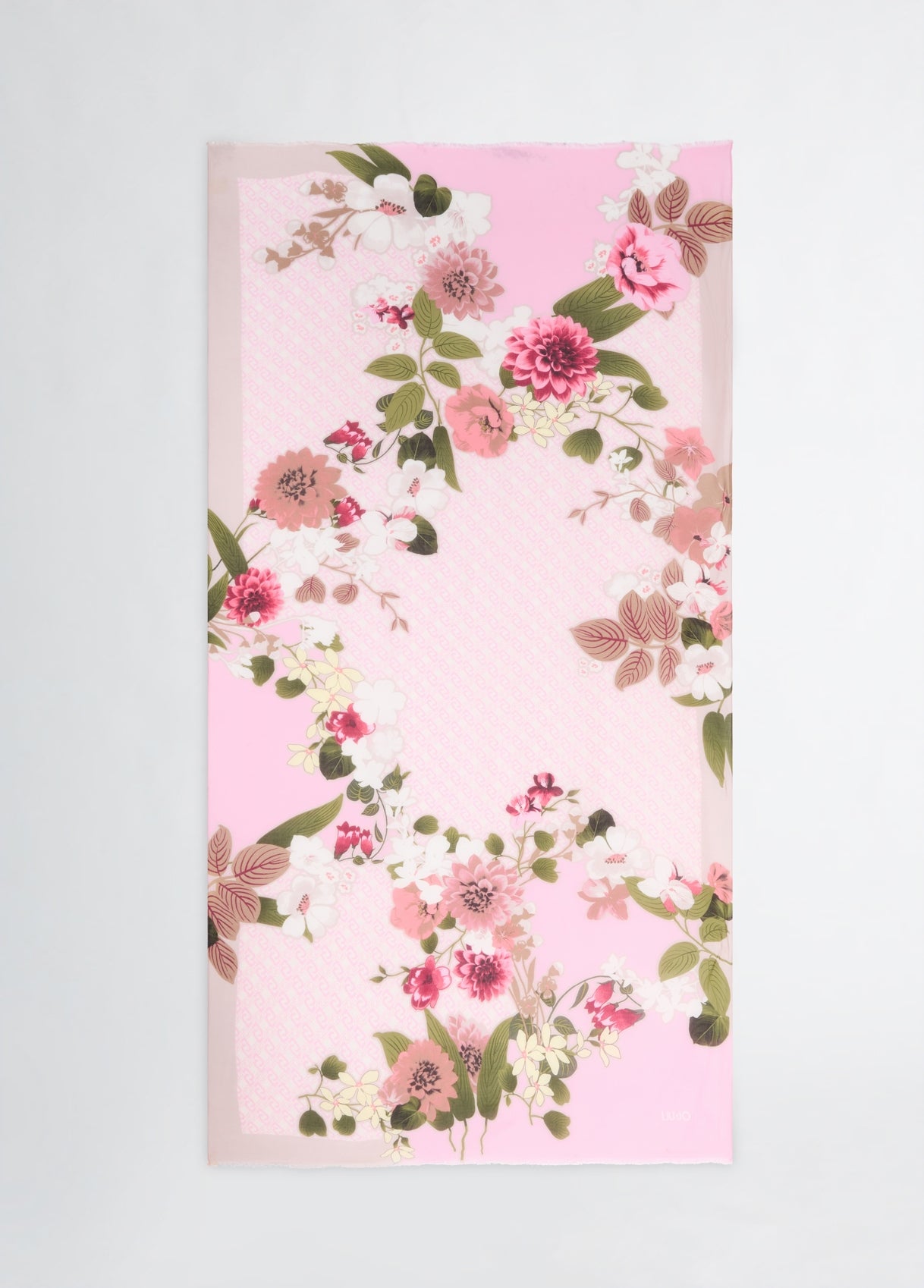 STOLA FOULARD FLOWER RAMAGE 90X180